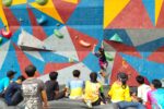Atlet FPTI saat Pelatda di Venue Wall Climbing di PKOR Lampung